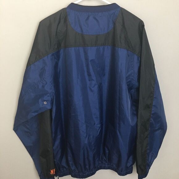 NFL Broncos Long Sleeve Navy Blue Sweatshirt Size L Mens - Picture 9 of 12